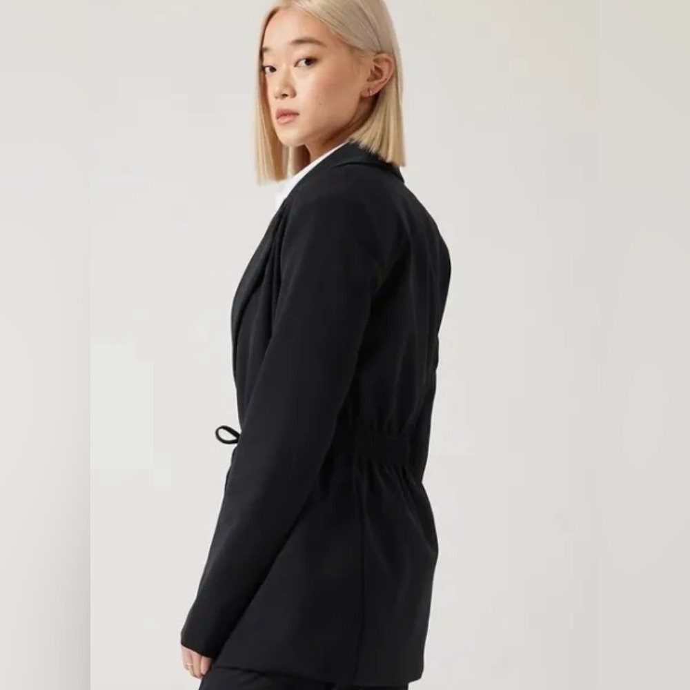 NWT, Athleta Primatwill Blazer, black, A19